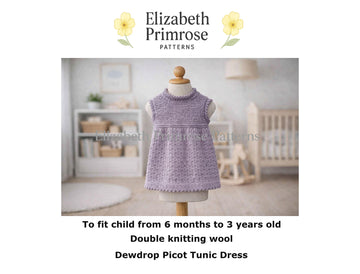 Dewdrop Picot Tunic Dress P153