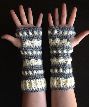 Cabin Nights Fingerless Gloves
