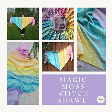 Magic Moss Stitch Shawl