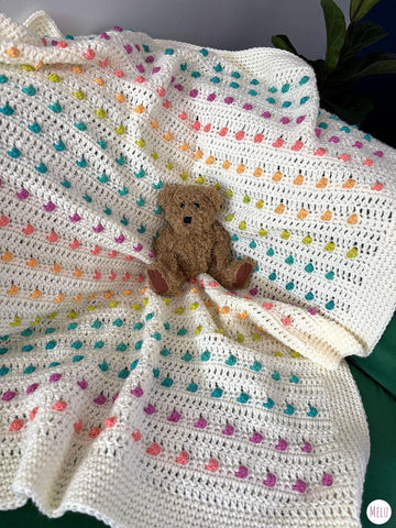 Dotty Bobble blanket