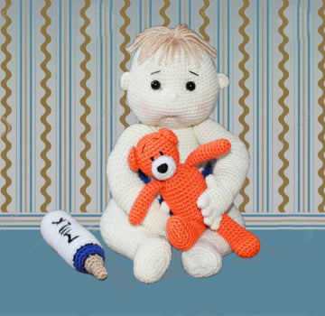 Baby Ollie Amigurumi Doll