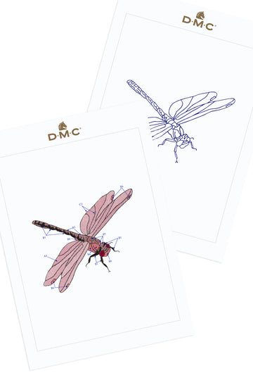 Dragonfly in DMC - PAT0478 - Downloadable PDF