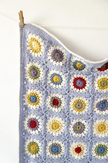 Sunshine Granny Baby Blanket