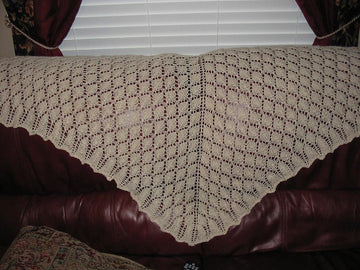 Triangular Leaf Shawl