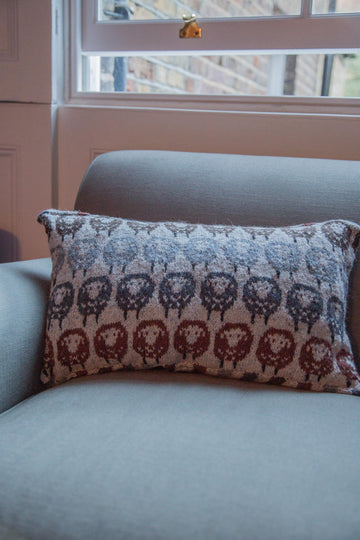 Fairisle Sheep Cushion