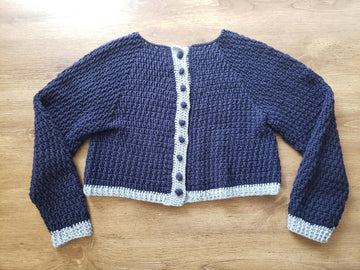 Crochet Alpine Cardigan