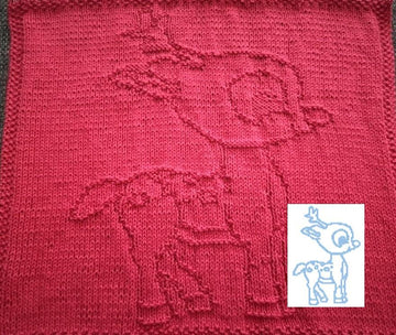 Nr. 578 – Rudolf reindeer 89 stitches