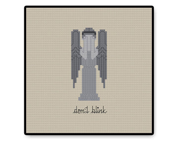 Don't Blink - PDF Cross Stitch Pattern