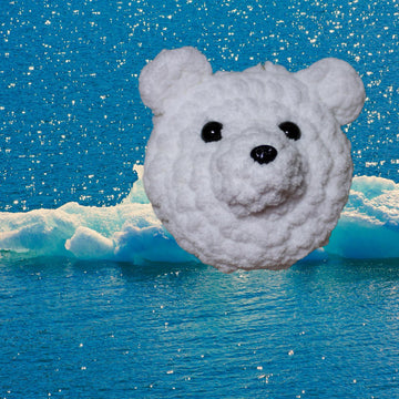 Polar Bear Keychain
