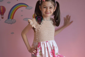 Rose Fabric Dress