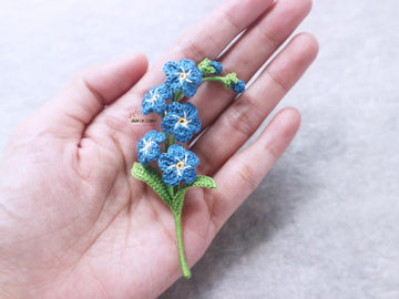 Forget me not brooch