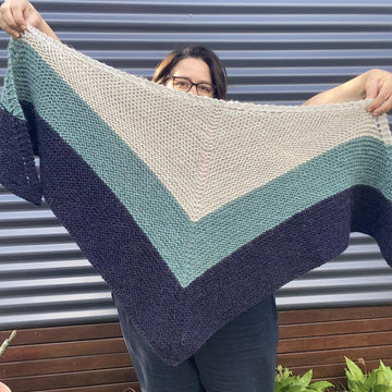 My First Triangle Shawl