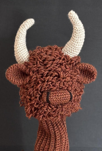 Highland Cow Golf Club Cover