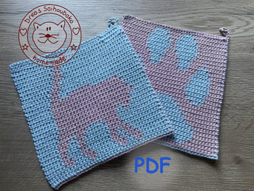 Potholder Cat