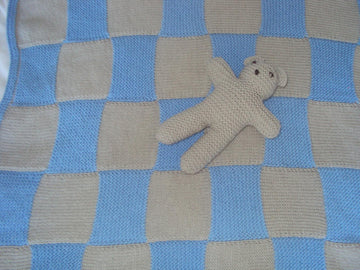 Buggy Blanket and Teddy Cot Toy
