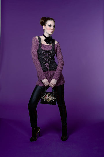 Damenmieder in Schachenmayr Tweed Deluxe and Extra Soft Merino Alpaca - 2104 - Downloadable PDF