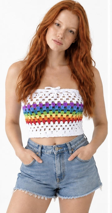 Boob Tube Crochet Top