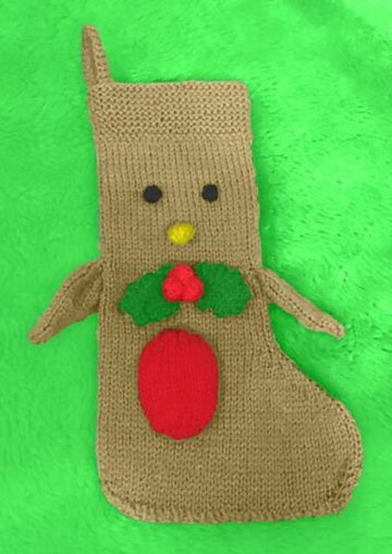 Robin Christmas Stocking