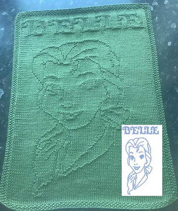 Nr. 206 Disney Belle guest towel