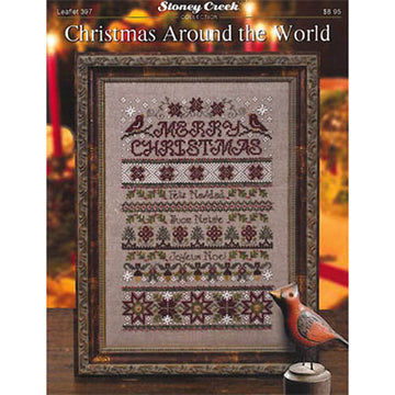 Stoney Creek Christmas Around the World Cross Stitch Chart - Leaflet
