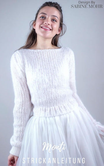 Mohair sweater for brides