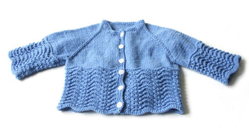 Hatchling Cardigan in Lion Brand Babysoft - 90591AD