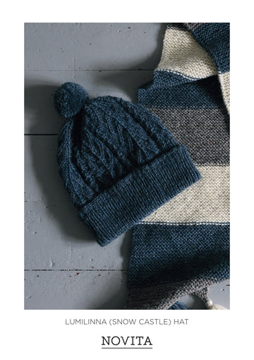 Snow Castle Hat in Novita Suomivilla - Downloadable PDF