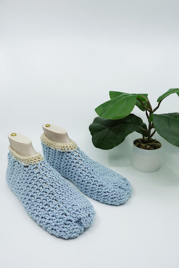 Sky Blue Slippers