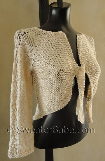 #133 High Low Glamorous Top-Down Cardigan
