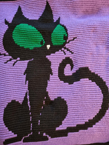 Curious Kitty Blanket
