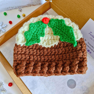 Christmas Pudding Baby Hat