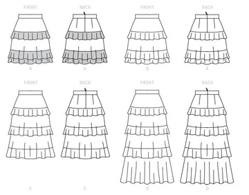 McCall's Misses' Skirts M7905 - Sewing Pattern