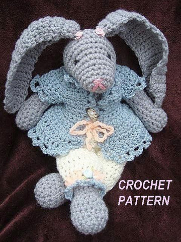Rosalee Rabbit | Crochet Pattern by Ashton11