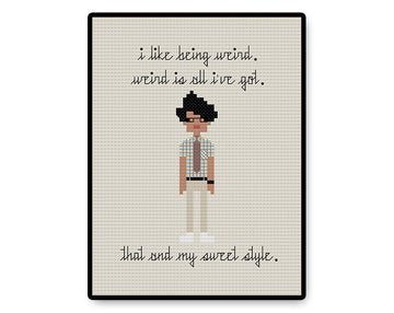 Moss's Sweet Style - PDF Cross Stitch Pattern