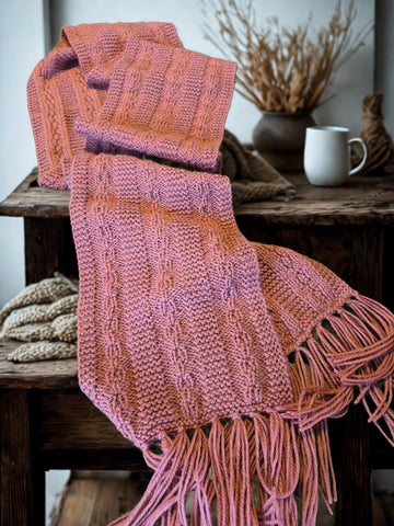Scarf - Textured Chains