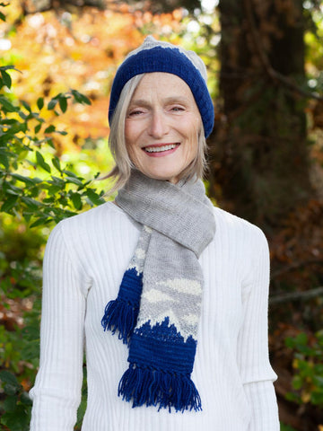 December Mountain Scarf & Hat
