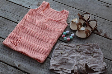 Michelle Shredded Tank - Child Sizes