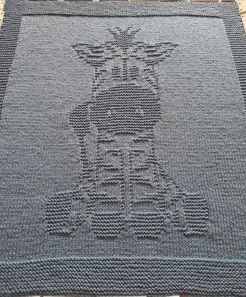 Zoe Zebra blanket