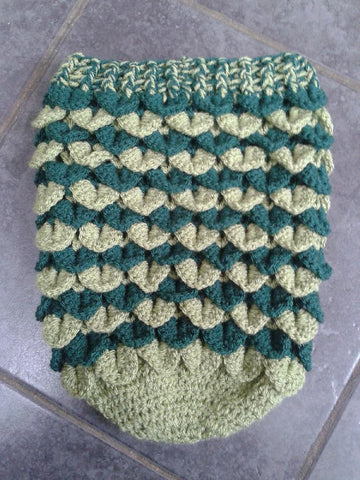 Crocodile Stitch Newborn Baby Cocoon
