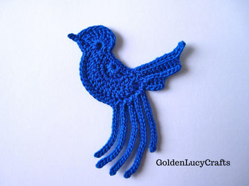 Bird Applique Crochet Pattern