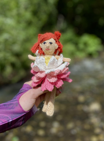 Water lily flower fairy