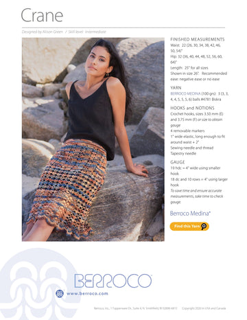 Berroco Crane PDF