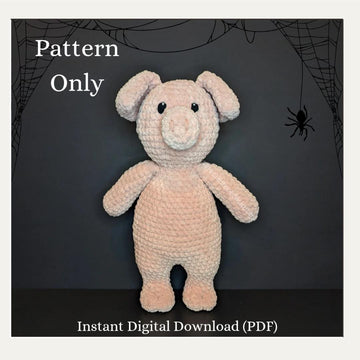 Pacey the Piggy - A Standing Stuffie