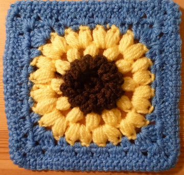 Sunflowers Granny Square