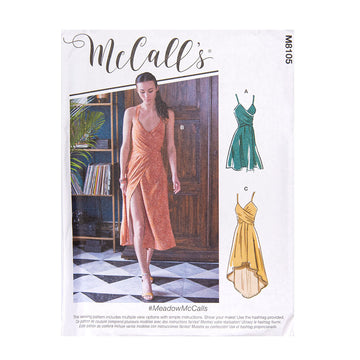 McCall's Misses' Dresses M8105 - Sewing Pattern