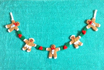Gingerbread Man Garland