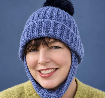 Ribbed Crochet Beanie