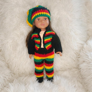 Reggae Doll Costume
