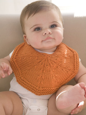 Orangelo Bib in Berroco Comfort Chunky