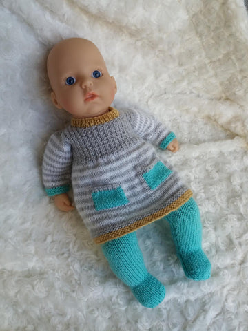 Baby Doll Dress and tights